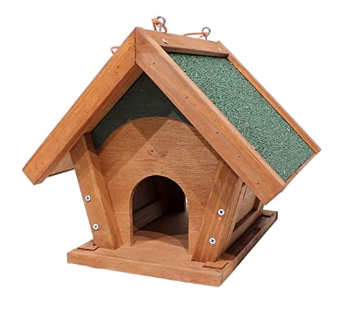 NESPIQ Futterspender für Vögel Futterspender für Vögel aus Holz Futterspender für Wildvögel zum Aufhängen langlebig für Fenster im Freien für Garten und Balkon NESPIQ Futterspender für Vögel Futterspender für Vögel aus Holz Futterspender für Wildvögel zum Aufhängen langlebig für Fenster im Freien für Garten und Balkon von NESPIQ