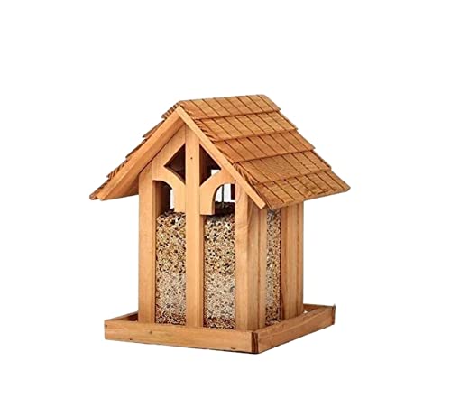 Vogelfutterhaus Vogelfutterstation Holz Vogelfutter Hängender Vogelfutter Mit Dach Für Garten Außen Futterfenster Vogelfutter Vogelfutterspender Balkon Vogelfutterhaus Vogelfutterstation Holz Vogelfutter Hängender Vogelfutter Mit Dach Für Garten Außen Futterfenster Vogelfutter Vogelfutterspender Balkon von NESPIQ
