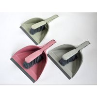 Kehrgarnitur 24 cm farblich sortiert Kunststoff Handfeger Kehrschaufel Handbesen von NESPOLI