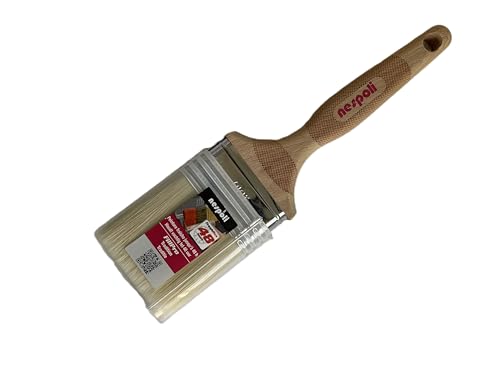 NESPOLI Flachpinsel aus FSC® Holz und Kunstfasern Fillpro, 65 mm, mit Freshbox von Nespoli