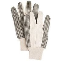Paar Baumwollhandschuhe mit PVC-Punkten für die Gartenarbeit t.10 74100 flo von NESPOLI