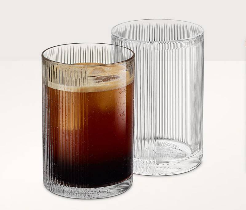 NESPRESSO Besteck-Set Nespresso Barista Rezeptglas Large (2 x 530 ml) von NESPRESSO
