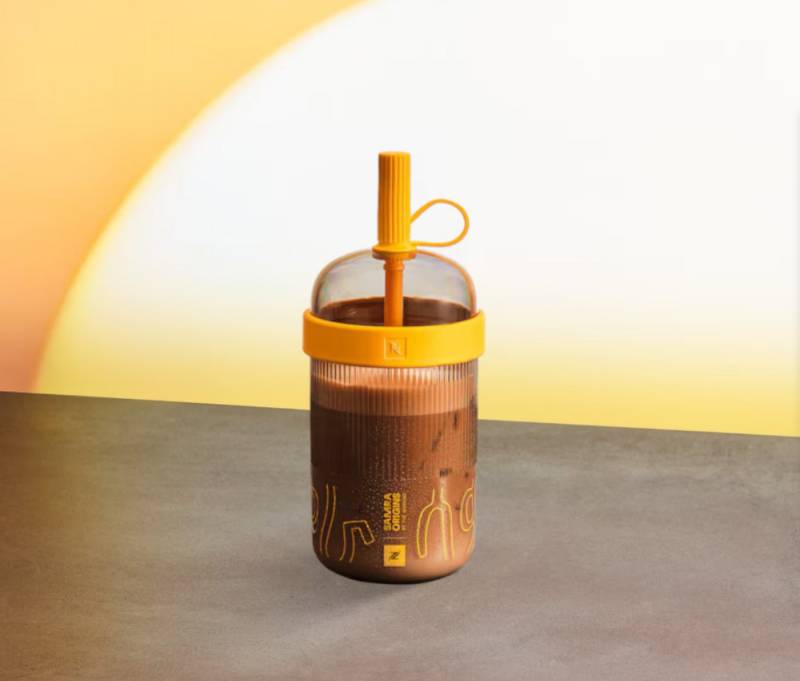 NESPRESSO Trinkflasche Nespresso Travel Tumbler Yellow Gelb Samra Origins By the WEEKND von NESPRESSO