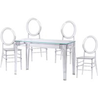 Esszimmermöbel-Set - Ghost - Transparent - Nest Dream von NEST DREAM