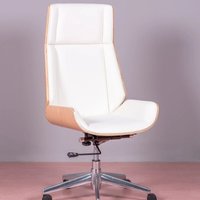 Nest Dream - Bürostuhl mit hoher Rückenlehne - Nordic S - Weiß von NEST DREAM
