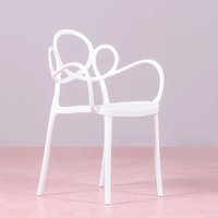 Nest Dream - Designerstuhl mit Armlehnen - Dream - Weiß Nest Dream - Designerstuhl mit Armlehnen - Dream - Weiß von NEST DREAM