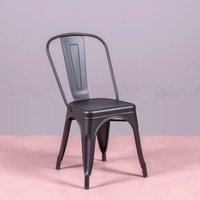 Nest Dream - Metallstahlstuhl - Bistro - Schwarz von NEST DREAM