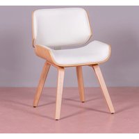 Nest Dream - Stuhl aus hellem Ahornholz - Nordic - Weiß von NEST DREAM