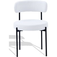 Plüschsamtstuhl - Lennin - Lennin - Weiß - Nest Dream Plüschsamtstuhl - Lennin - Lennin - Weiß - Nest Dream von NEST DREAM