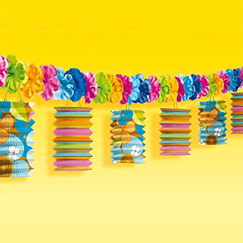 NET TOYS Girlande Totally Tiki 370 cm Hawaii Party Deko Karibik Dekoration Geburtstagsdeko Mottoparty NET TOYS Girlande Totally Tiki 370 cm Hawaii Party Deko Karibik Dekoration Geburtstagsdeko Mottoparty von NET TOYS
