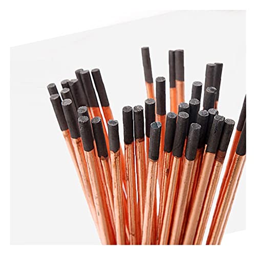 Graphit-Kohlenstoffstab, Luft-Kohlenstoff-Lichtbogen-Fugenhobelstäbe, Kupfer, Runder Graphit-Elektrodenstab For DC-Gas-Fugenhobelpistole, Elektroden-Kohlenstoffstab 4–10 Mm, 5 Stück ( Color : 5pcs , S von NETFEN