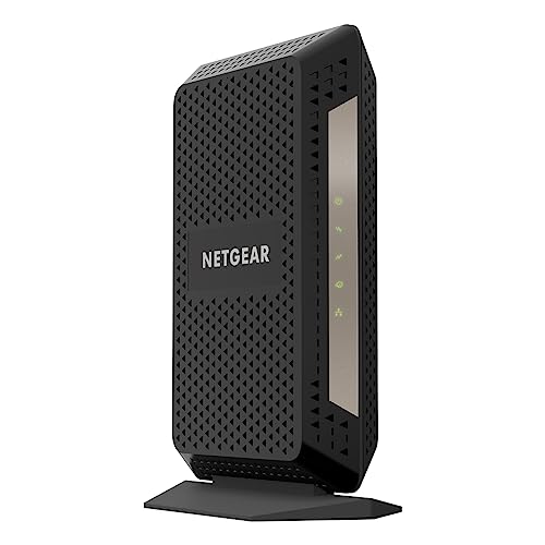NETGEAR DOCSIS 3.1 Gigabit Kabel Modem. Maximale Download-Geschwindigkeiten von 6,0 Gbit/s, für XFINITY von Comcast, Spectrum, und kompatibel mit Gig-Speed von Xfinity (CM1000) von NETGEAR