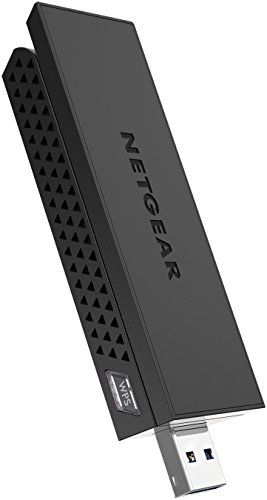 NETGEAR WiFi AC1200 USB 3.0 Adapter (A6210) | Dualband Wireless Gigabit Geschwindigkeit bis zu 1200 Mbit/s, funktioniert mit jedem WLAN-Router, für Windows PC von NETGEAR