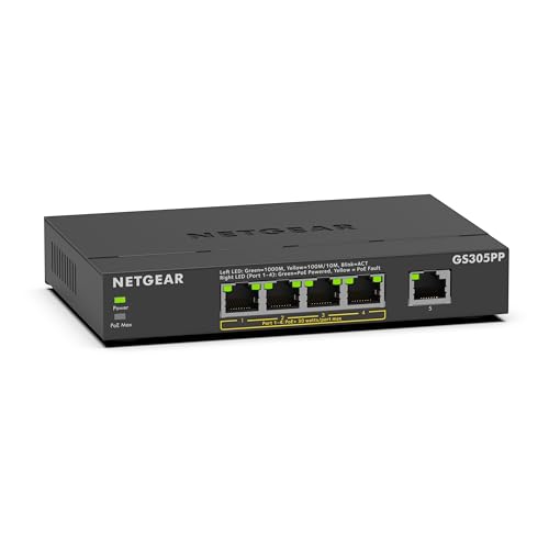Netgear GS305PP-300EUS neu Netgear GS305PP-300EUS neu von NETGEAR