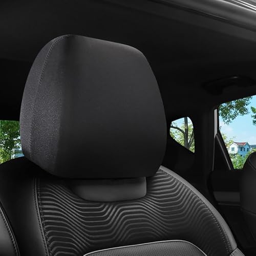 NETHIX 2 Stück Auto Kopfstützenbezug Schutzhülle, für Volvo XC Classic XC40 XC60 XC70 XC90 Staubdicht Antifouling Elastische Kopfstützenschutz Abdeckung Sitzzubehör,Front Row-A von NETHIX