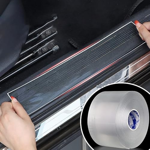 NETHIX Auto Einstiegsleisten Schutz, für Ford Ranger T9 2023 2024 Raptor Wildtrak XLT Kratzfest Rutschfestigkeit Dekorative Modellierung Zubehör,0.5mm Thickness: 70mm Width * 5 Meters Long NETHIX Auto Einstiegsleisten Schutz, für Ford Ranger T9 2023 2024 Raptor Wildtrak XLT Kratzfest Rutschfestigkeit Dekorative Modellierung Zubehör,0.5mm Thickness: 70mm Width * 5 Meters Long von NETHIX