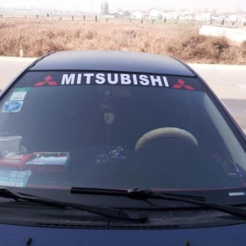 NETHIX Auto Windschutzscheibe Aufkleber, für Mitsubishi ASX Eclipse Cross/Eclipse Lancer Outlander Tuning Aufkleber Styling-Dekoration auto Emblem Frontscheibe Sticker NETHIX Auto Windschutzscheibe Aufkleber, für Mitsubishi ASX Eclipse Cross/Eclipse Lancer Outlander Tuning Aufkleber Styling-Dekoration auto Emblem Frontscheibe Sticker von NETHIX