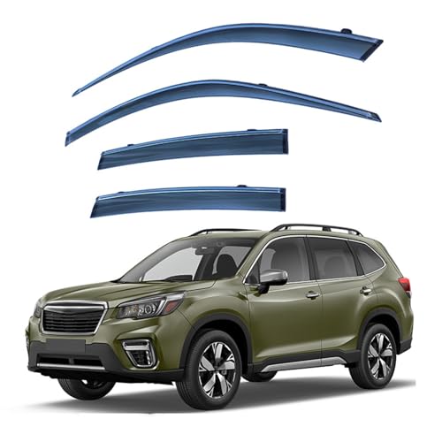 NETHIX Windabweiser Autofenster für Subaru Forester 2019 Autofenster Regenschutz Regenabweiser Integrierte Deflektoren Seitenfensterabweiser NETHIX Windabweiser Autofenster für Subaru Forester 2019 Autofenster Regenschutz Regenabweiser Integrierte Deflektoren Seitenfensterabweiser von NETHIX