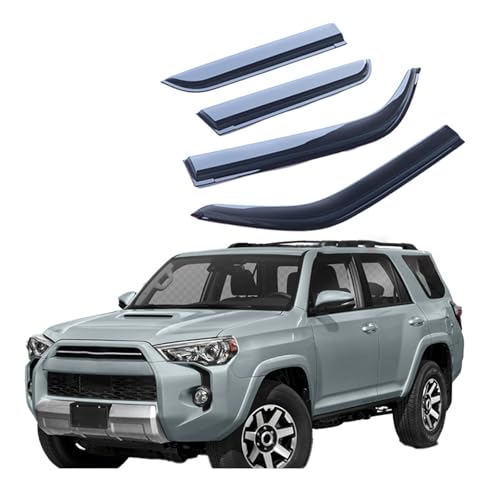 NETHIX Windabweiser Autofenster für Toyota 4 Runner 2010-2024 Autofenster Regenschutz Regenabweiser Integrierte Deflektoren Seitenfensterabweiser NETHIX Windabweiser Autofenster für Toyota 4 Runner 2010-2024 Autofenster Regenschutz Regenabweiser Integrierte Deflektoren Seitenfensterabweiser von NETHIX