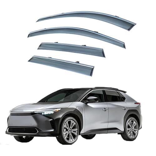 NETHIX Windabweiser Autofenster für Toyota BZ4X 2022-2023 Autofenster Regenschutz Regenabweiser Integrierte Deflektoren Seitenfensterabweiser NETHIX Windabweiser Autofenster für Toyota BZ4X 2022-2023 Autofenster Regenschutz Regenabweiser Integrierte Deflektoren Seitenfensterabweiser von NETHIX