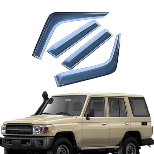 NETHIX Windabweiser Autofenster für Toyota Land Cruiser LC76/70 PC 1984-2024 Autofenster Regenschutz Regenabweiser Integrierte Deflektoren Seitenfensterabweiser NETHIX Windabweiser Autofenster für Toyota Land Cruiser LC76/70 PC 1984-2024 Autofenster Regenschutz Regenabweiser Integrierte Deflektoren Seitenfensterabweiser von NETHIX