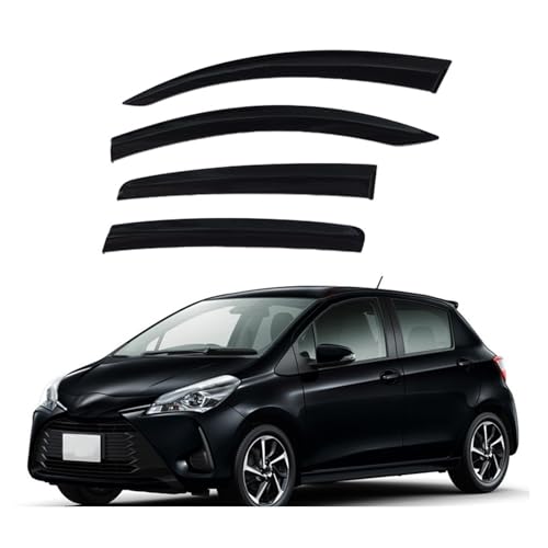 NETHIX Windabweiser Autofenster für Toyota VITZ 2011-2020 Autofenster Regenschutz Regenabweiser Integrierte Deflektoren Seitenfensterabweiser NETHIX Windabweiser Autofenster für Toyota VITZ 2011-2020 Autofenster Regenschutz Regenabweiser Integrierte Deflektoren Seitenfensterabweiser von NETHIX