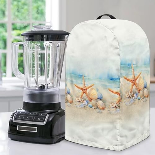 Beach Seestern Kitchen Blender Dust Cover Food Processor Dust Cover with Drawstring & Top Handle Small Appliance Juicer Cover Beach Seestern Kitchen Blender Dust Cover Food Processor Dust Cover with Drawstring & Top Handle Small Appliance Juicer Cover von NETILGEN