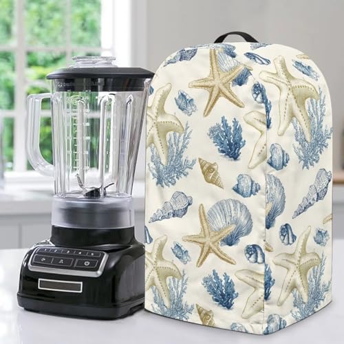 Blender Cover Kitchen Appliance Protector Seestern Muschel Anti Fingerabdruck Staubschutz Fleckenabweisend Kaffee Küchenmaschine Haube für Küchenzubehör Blender Cover Kitchen Appliance Protector Seestern Muschel Anti Fingerabdruck Staubschutz Fleckenabweisend Kaffee Küchenmaschine Haube für Küchenzubehör von NETILGEN