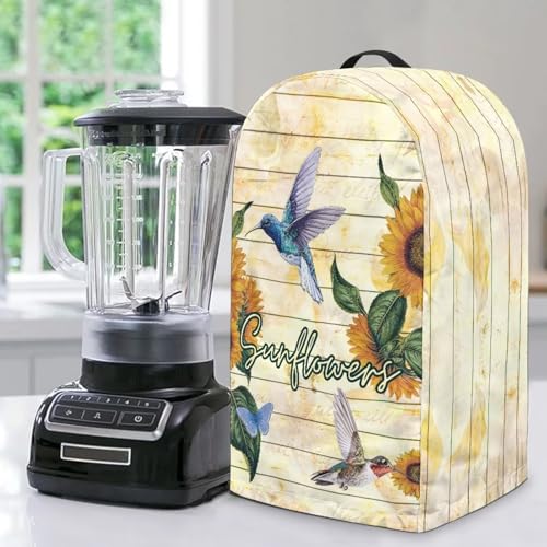 Blender Cover Kitchen Blender Dust Covers Food Processor Hood Hummingbird Sunflower Wooden Stand Mixer Case Coffee Maker Appliance Cover for Home Kitchen Indoor Blender Cover Kitchen Blender Dust Covers Food Processor Hood Hummingbird Sunflower Wooden Stand Mixer Case Coffee Maker Appliance Cover for Home Kitchen Indoor von NETILGEN