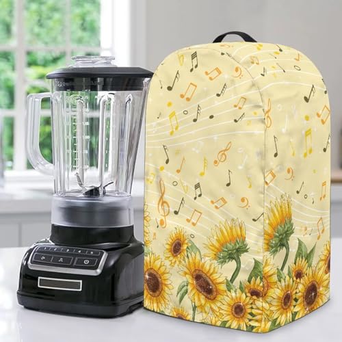 Blender Covers Kitchen Appliance Dust Cover Music Notes Sunflower Blender Protector Food Processor Protection Washable Coffee Maker for Kitchen Counter Blender Covers Kitchen Appliance Dust Cover Music Notes Sunflower Blender Protector Food Processor Protection Washable Coffee Maker for Kitchen Counter von NETILGEN