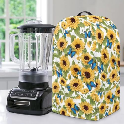 Blender Covers Kitchen Appliance Dust Cover Sunflower Butterfly Blender Protector Food Processor Protection Washable Coffee Maker for Kitchen Counter Blender Covers Kitchen Appliance Dust Cover Sunflower Butterfly Blender Protector Food Processor Protection Washable Coffee Maker for Kitchen Counter von NETILGEN