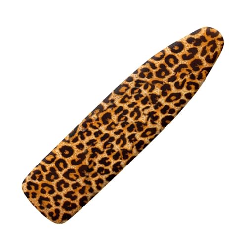 NETILGEN Bügelbrettbezug Ersatzbezug Elastisch Scorch Resistant mit Bodenverschlüssen XXL für Maße 145-150 x 50-55 cm, Leopardenmuster NETILGEN Bügelbrettbezug Ersatzbezug Elastisch Scorch Resistant mit Bodenverschlüssen XXL für Maße 145-150 x 50-55 cm, Leopardenmuster von NETILGEN