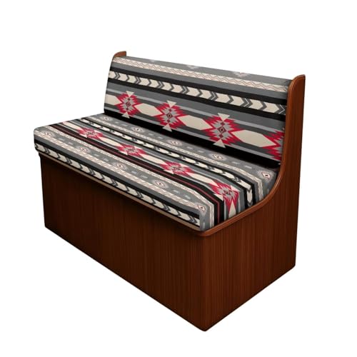 NETILGEN Geometry Native Tribal Wohnmobil Dinette Sofa Couch Kissenüberzug Ersatz Couch-Sitzbezüge Stretch waschbar Möbelschoner Camper Auto Bank Kissen Schonbezug von NETILGEN