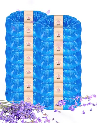 12 Pcs Windeleimer Nachfüllkassetten Windeleimer Nachfüllfolie Geruchsdichte Eingedickte Hervorragende Abdichtung Zähigkeit Windeleimer Nachfüllbeutel Lavendelextrakt Kompatibel mit allen Windeleimer von NETONDA
