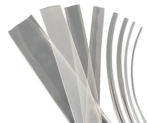 2 Meter Schrumpfschlauch 2,4mm (2:1) 105°C Transparent von NETPROSHOP