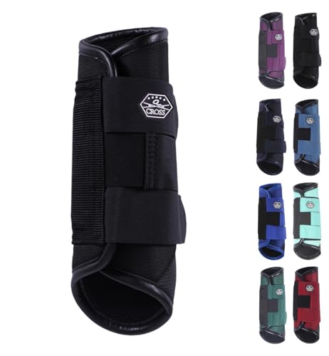 NETPROSHOP 1 Paar Eventing-Hinterbein-Gamaschen Technical Pferde Vielseitigkeitsgamaschen, Groesse:S, Farbe:Schwarz NETPROSHOP 1 Paar Eventing-Hinterbein-Gamaschen Technical Pferde Vielseitigkeitsgamaschen, Groesse:S, Farbe:Schwarz von NETPROSHOP