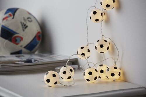 NETPROSHOP 10 LED Batterie Lichterkette Fußball mit Timer Länge ca. 1,85m Batteriebetrieb NETPROSHOP 10 LED Batterie Lichterkette Fußball mit Timer Länge ca. 1,85m Batteriebetrieb von NETPROSHOP