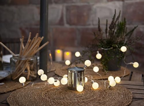 NETPROSHOP 20 LED Lichterkette Mini-Glühbirnen Warmweiß ca. 3 Meter, Batterie, mit Timer NETPROSHOP 20 LED Lichterkette Mini-Glühbirnen Warmweiß ca. 3 Meter, Batterie, mit Timer von NETPROSHOP
