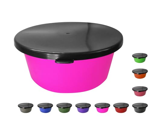 NETPROSHOP 5 Liter Futterschüssel mit Schwarzem Deckel Müsli Schale groß Lebensmittelecht, Farbe:Pink NETPROSHOP 5 Liter Futterschüssel mit Schwarzem Deckel Müsli Schale groß Lebensmittelecht, Farbe:Pink von NETPROSHOP