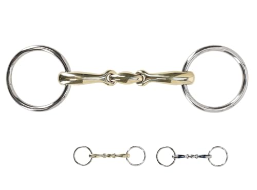 NETPROSHOP Anatomisch geformte Wassertrense mit doppelt gebrochenem Gebiss Mundstück 14 mm Argentan oder Sweet Iron, Groesse:13,5, Farbe:Argentan NETPROSHOP Anatomisch geformte Wassertrense mit doppelt gebrochenem Gebiss Mundstück 14 mm Argentan oder Sweet Iron, Groesse:13,5, Farbe:Argentan von NETPROSHOP