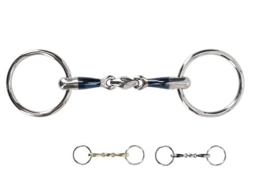 NETPROSHOP Anatomisch geformte Wassertrense mit doppelt gebrochenem Gebiss Mundstück 14 mm Argentan oder Sweet Iron, Groesse:13,5, Farbe:Sweet Iron NETPROSHOP Anatomisch geformte Wassertrense mit doppelt gebrochenem Gebiss Mundstück 14 mm Argentan oder Sweet Iron, Groesse:13,5, Farbe:Sweet Iron von NETPROSHOP