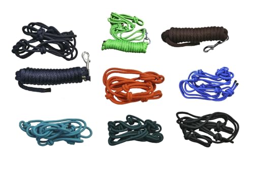 NETPROSHOP Auswahl Knotenhalfter Größe COB oder Strick 4,8m Nylon Einzeln oder Kombiniert, Groesse:Strick, Farbe:Braun NETPROSHOP Auswahl Knotenhalfter Größe COB oder Strick 4,8m Nylon Einzeln oder Kombiniert, Groesse:Strick, Farbe:Braun von NETPROSHOP