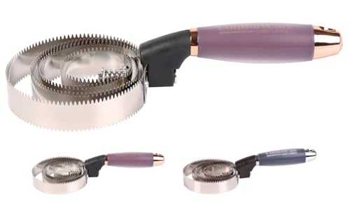 NETPROSHOP Doppelseitiger Striegel ComfortCare Federstriegel Metall mit Gelgriff, Farbe:Bordeaux NETPROSHOP Doppelseitiger Striegel ComfortCare Federstriegel Metall mit Gelgriff, Farbe:Bordeaux von NETPROSHOP