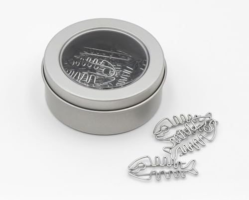 NETPROSHOP Fischgräte Büroklammern Silber 15 Stück in Einer Metalldose NETPROSHOP Fischgräte Büroklammern Silber 15 Stück in Einer Metalldose von NETPROSHOP