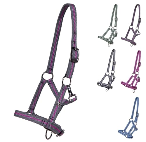 NETPROSHOP Fohlenhalfter 3-Fach Verstellbar für Falabella/Shetty/Pony/Full, Groesse:Fohlen Pony, Farbe:Python NETPROSHOP Fohlenhalfter 3-Fach Verstellbar für Falabella/Shetty/Pony/Full, Groesse:Fohlen Pony, Farbe:Python von NETPROSHOP