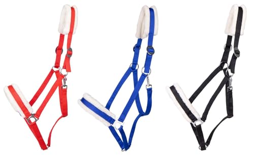 NETPROSHOP Halfter Cali für Zugpferde und Kaltblüter XXL weich gepolstert mit Karabiner, Groesse:Kaltblut, Farbe:Kobaltblau NETPROSHOP Halfter Cali für Zugpferde und Kaltblüter XXL weich gepolstert mit Karabiner, Groesse:Kaltblut, Farbe:Kobaltblau von NETPROSHOP