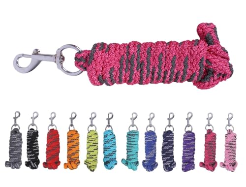 NETPROSHOP Halfter ODER Führstrick Einfarbig für Ihre Lieblinge Mini Shetty bis XL Full, Groesse:Strick, Farbe:Pink NETPROSHOP Halfter ODER Führstrick Einfarbig für Ihre Lieblinge Mini Shetty bis XL Full, Groesse:Strick, Farbe:Pink von NETPROSHOP