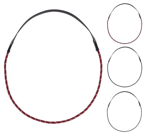 NETPROSHOP Halsseil zum Reiten ohne Zaumzeug oder als Schmuck Zügel Gr. Shetty bis Full, Groesse:Shetty, Farbe:Bordeaux von NETPROSHOP