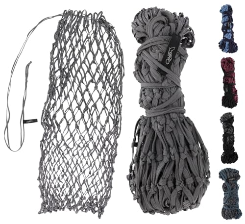 NETPROSHOP Heunetz Multicolor für ca. 4-6 kg heu Maschenweite 5x5cm Stricklänge ca. 1,40 m, Farbe:Grey Reflective von NETPROSHOP