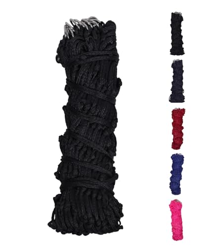 NETPROSHOP Heunetz mit Ringen für ca. 4-6 kg Heu Länge ca. 120 cm Maschen 5cm aus Nylon, Farbe:Schwarz NETPROSHOP Heunetz mit Ringen für ca. 4-6 kg Heu Länge ca. 120 cm Maschen 5cm aus Nylon, Farbe:Schwarz von NETPROSHOP